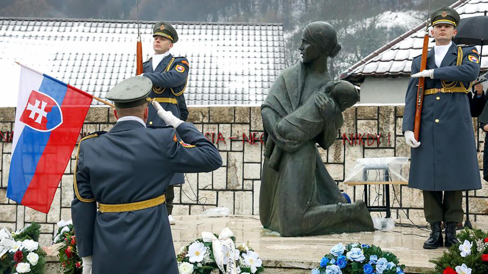 V obciach Kľak a Ostrý Grúň si pripomenuli udalosti Krvavej nedele z roku 1945