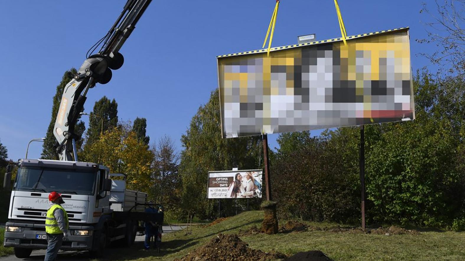 Mesto za posledné roky odstránilo takmer 400 rôznych reklamných stavieb
