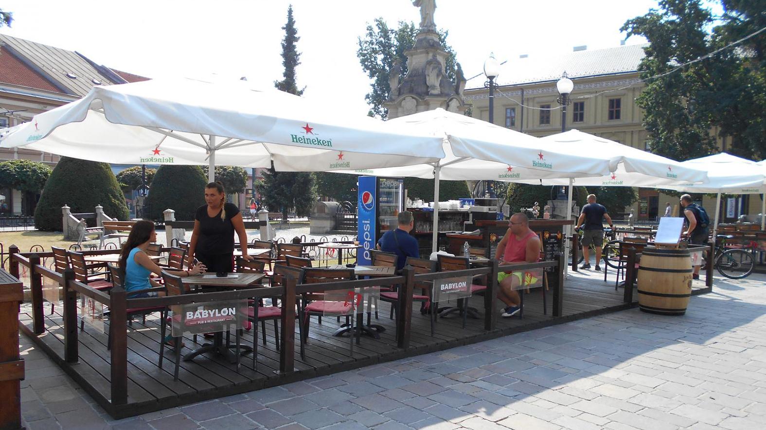 Mesto prijíma žiadosti o umiestnenie letných terás