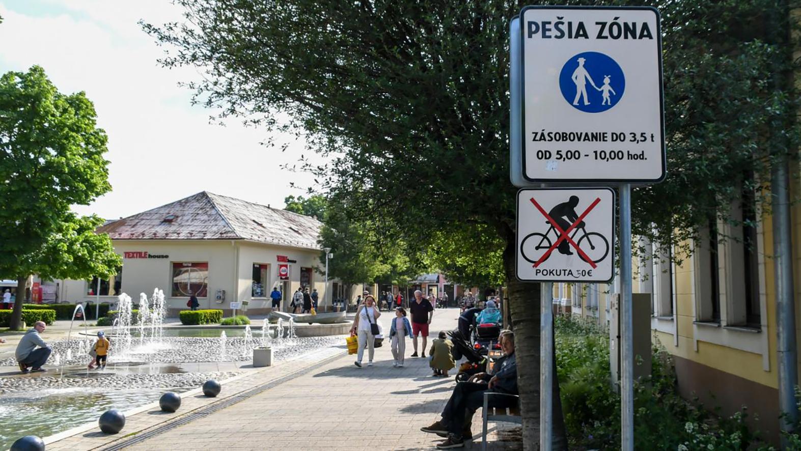 Cyklisti budú mať povolený vjazd na pešiu zónu