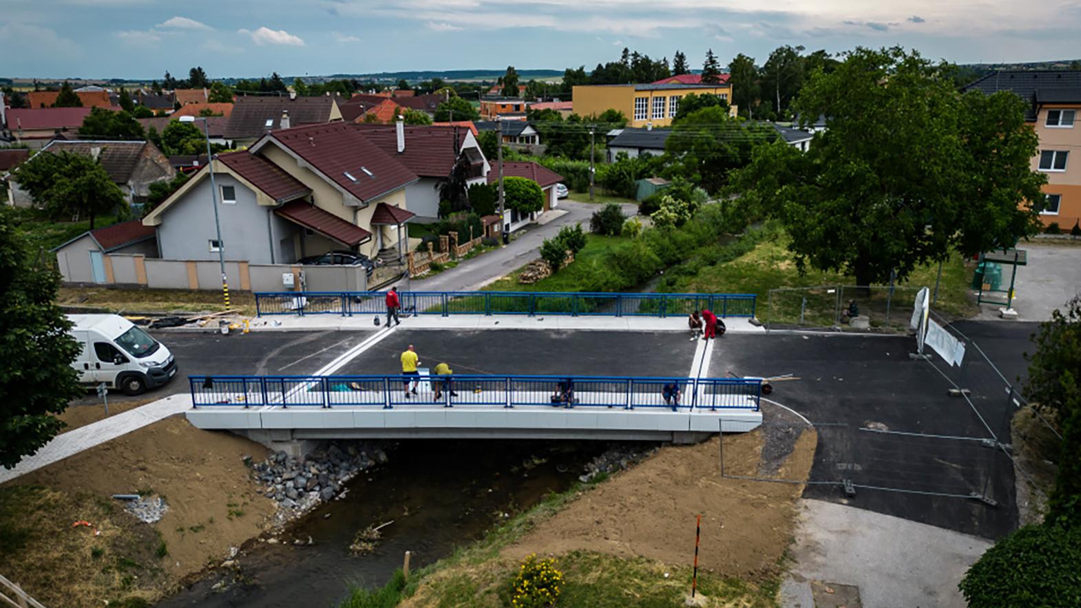 Kraj dokončil rekonštrukciu mosta v Horných Orešanoch