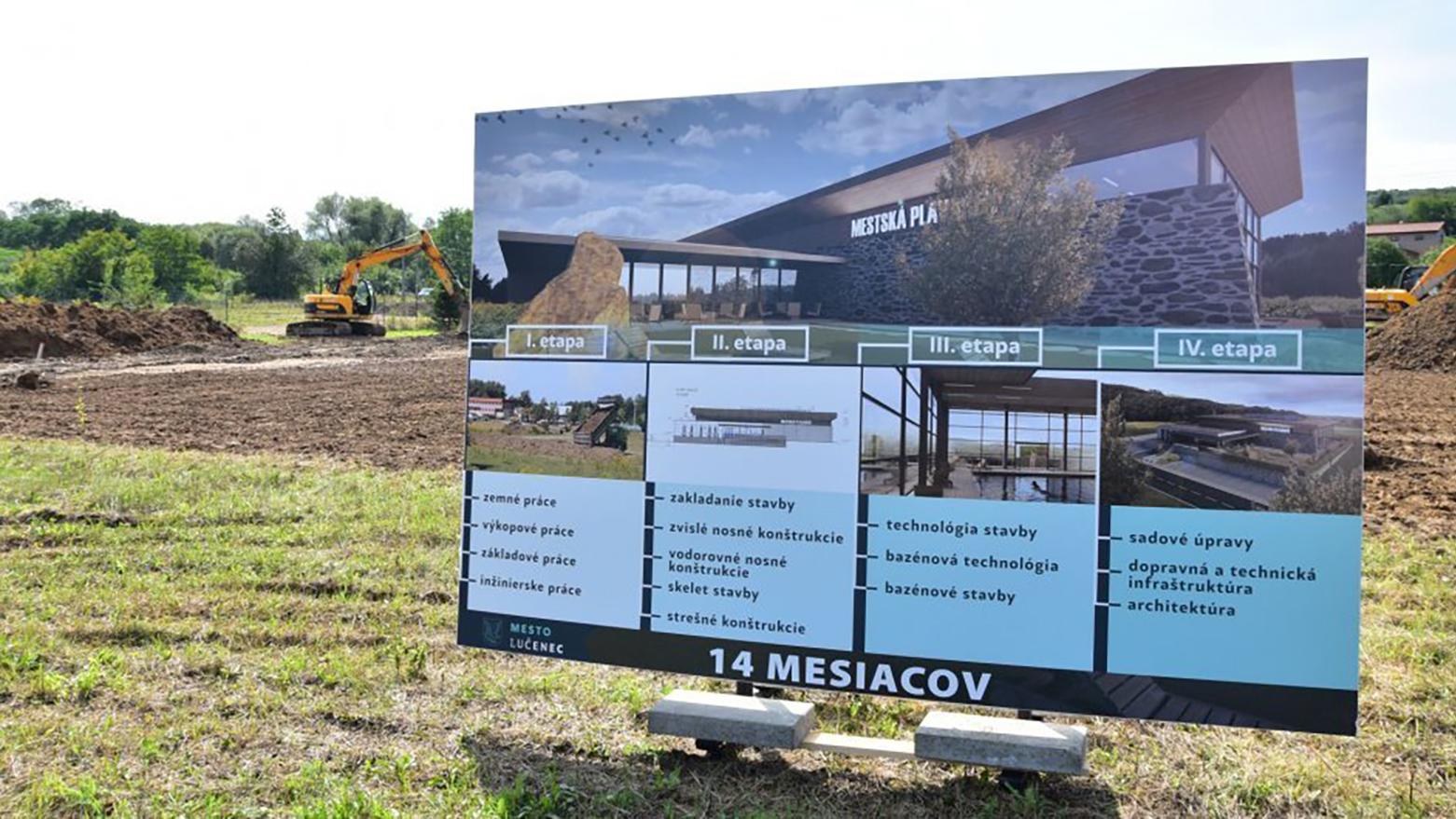 Výstavba plavárne bude drahšia, predĺži sa o približne dva mesiace
