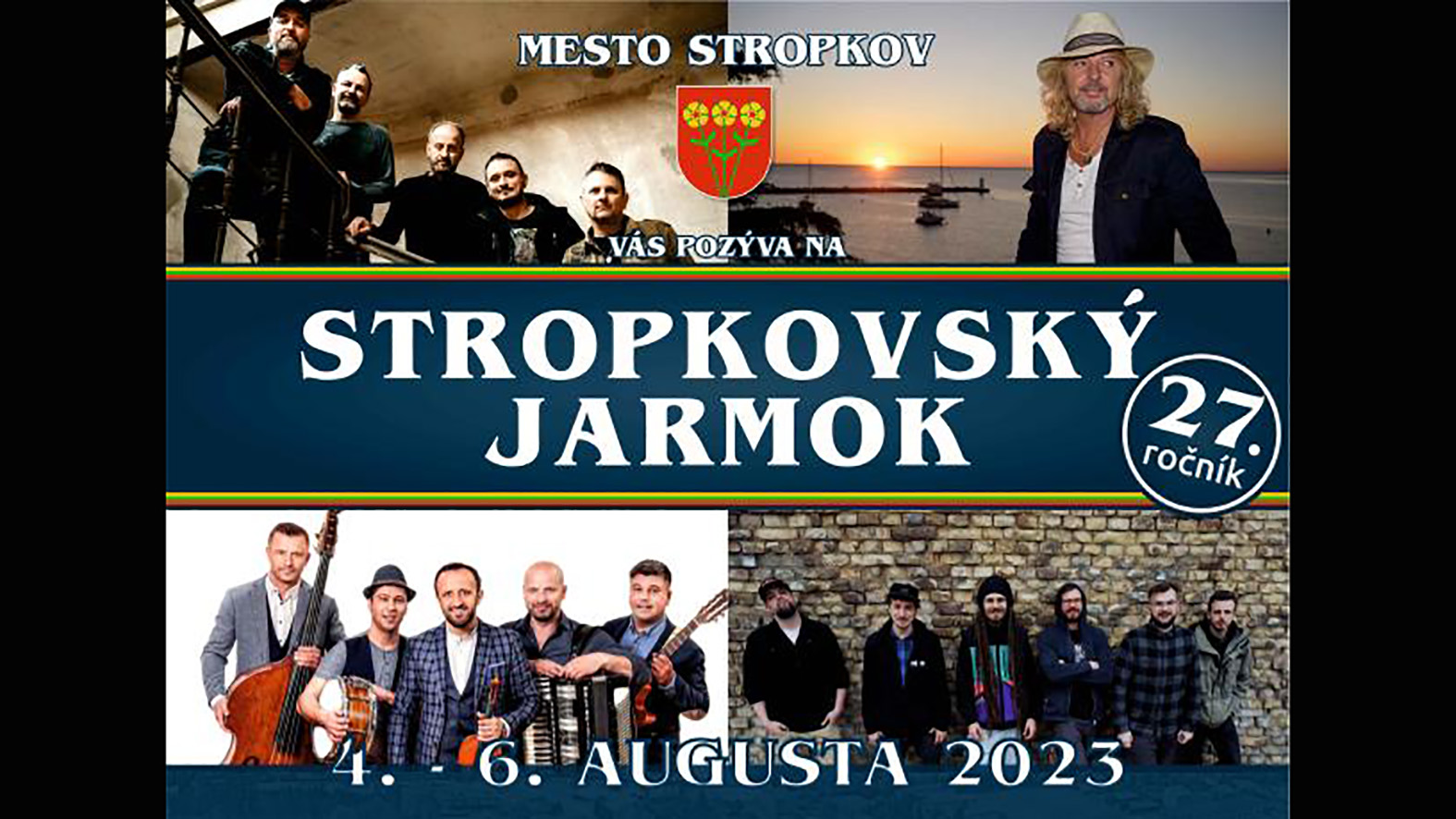 Stropkovský jarmok v znamení folklóru, reggae i populárnej klasiky