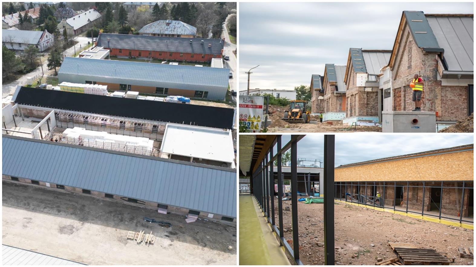Mesto pokračuje v rekonštrukcii budov pre kreatívne centrum