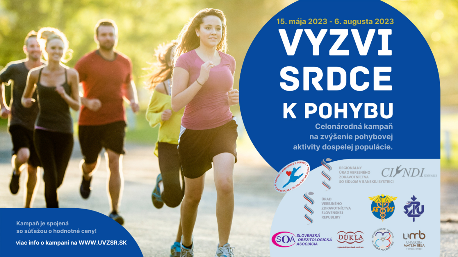 Ukončili sme jubilejný X. ročník celonárodnej kampane "Vyzvi srdce k pohybu“