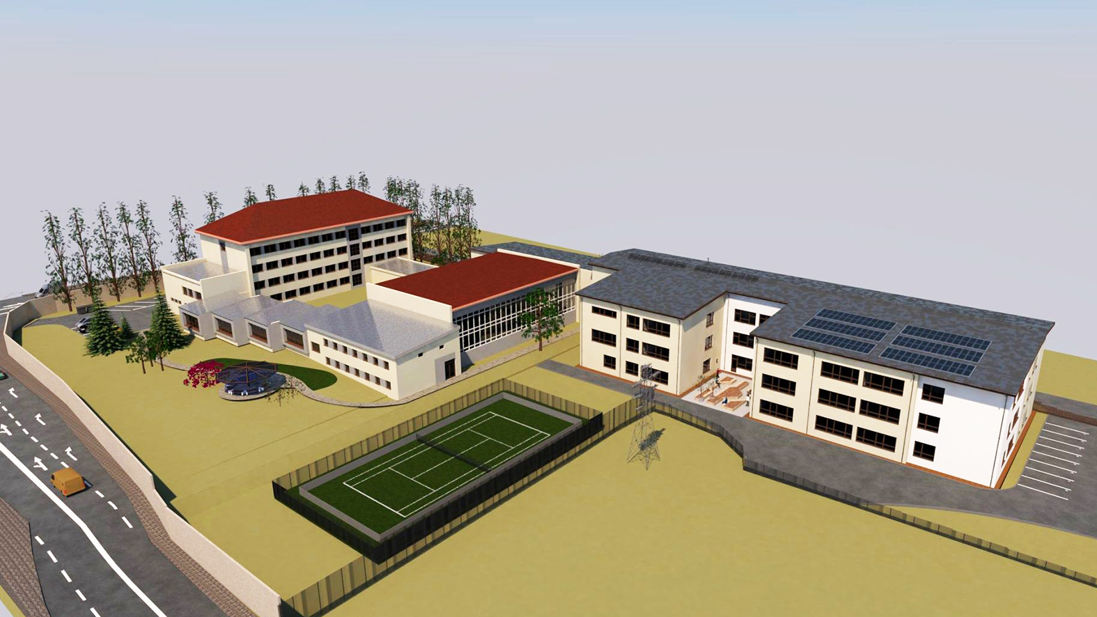 Kraj buduje v Poprade pre mladých elektrotechnikov výcvikový polygón