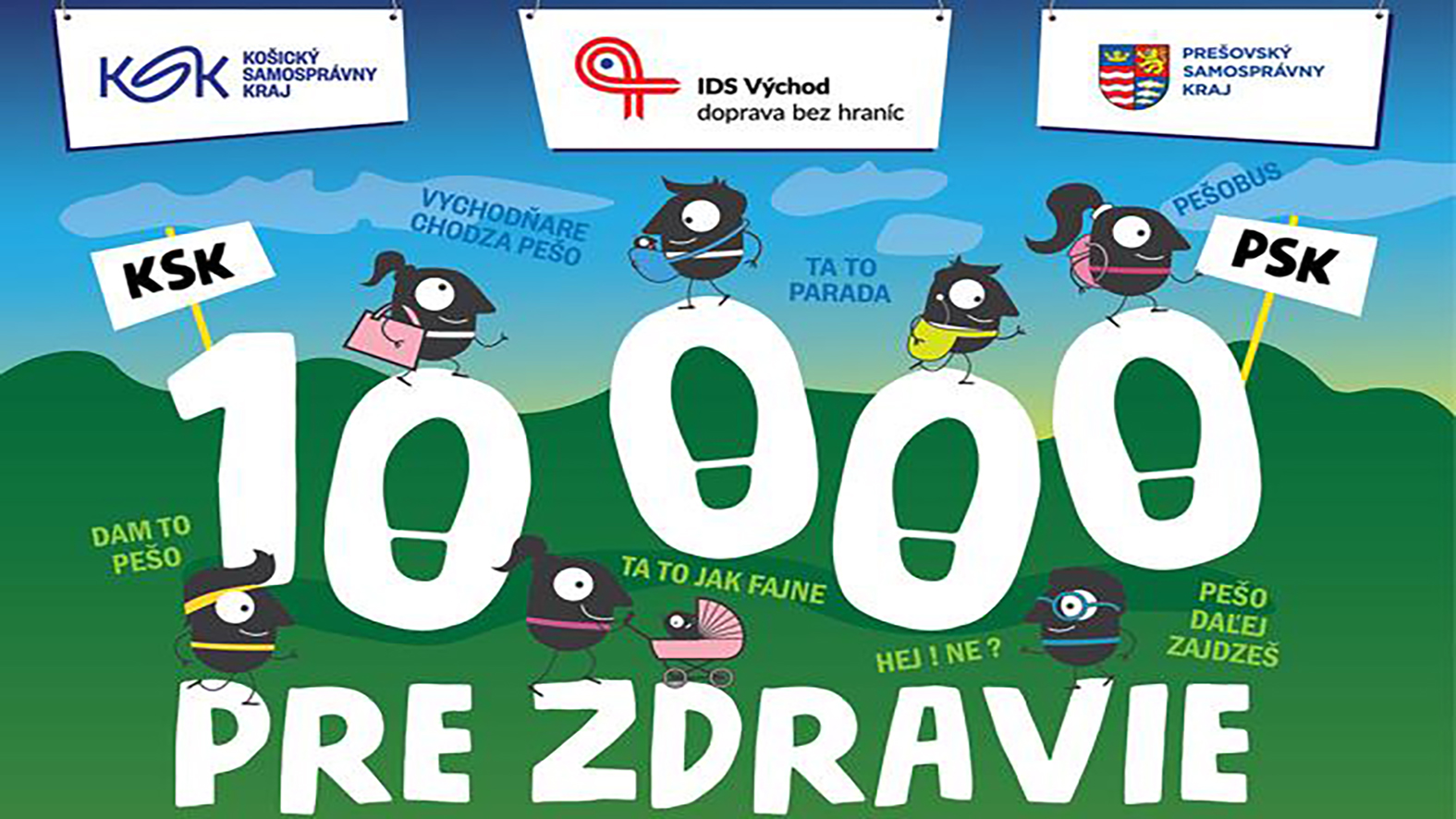 V súťaži 10-tis. PRE ZDRAVIE urobili východniari rekordný počet krokov