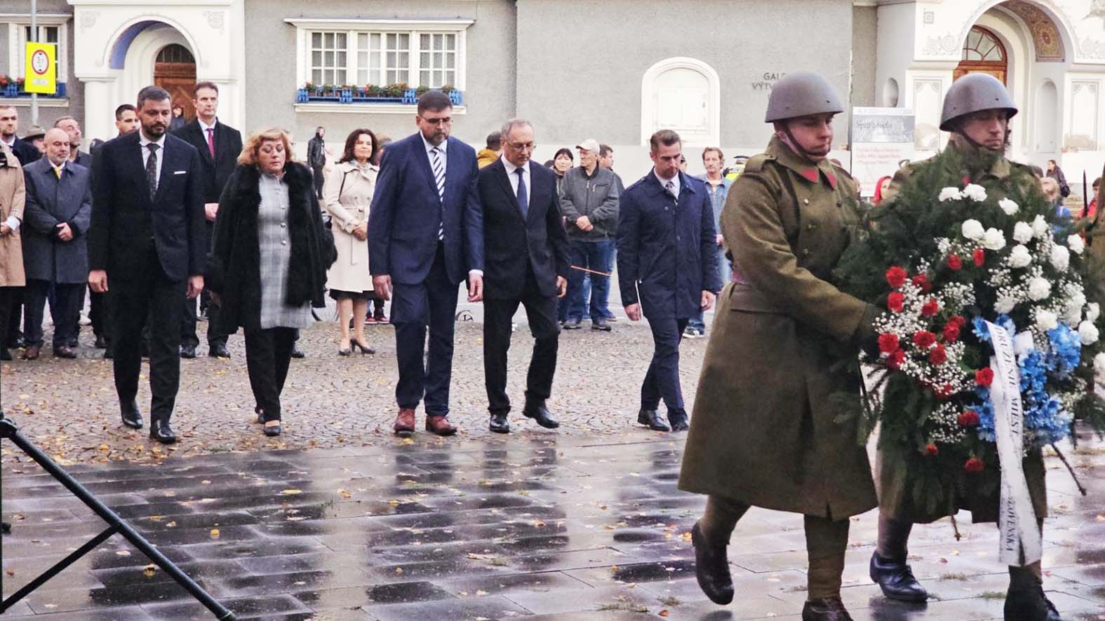 ZMOS si pripomenulo 105. výročie prvej Československej republiky aj v ČR