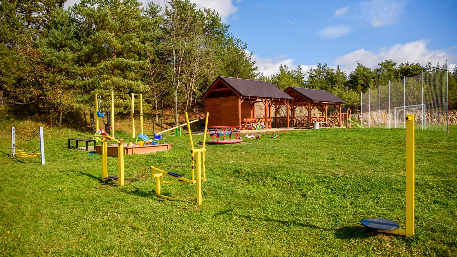 V liptovskej obci Martinček vybudovali športovo-oddychový areál
