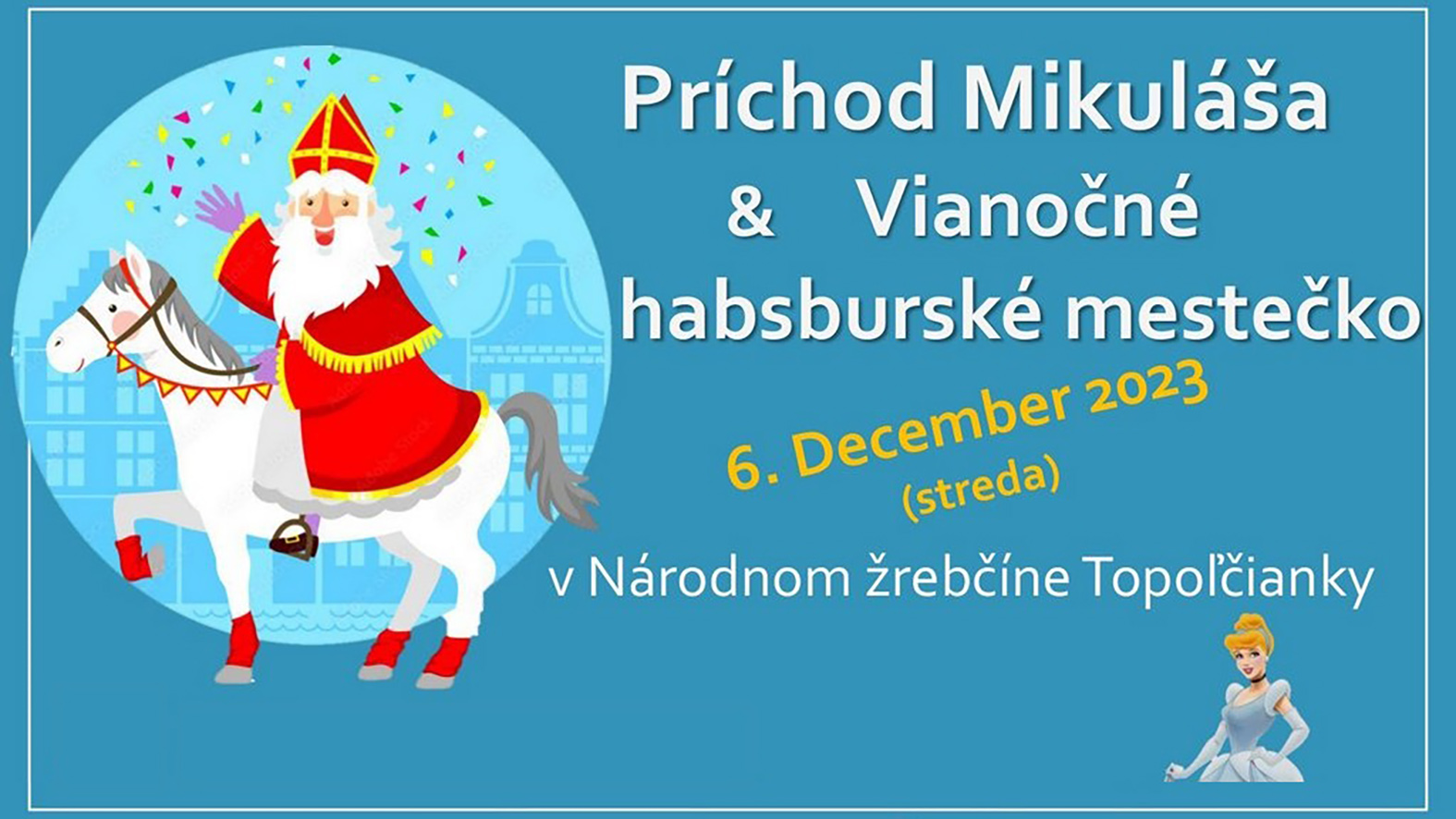 Žrebčín navštívi Mikuláš so svojou družinou