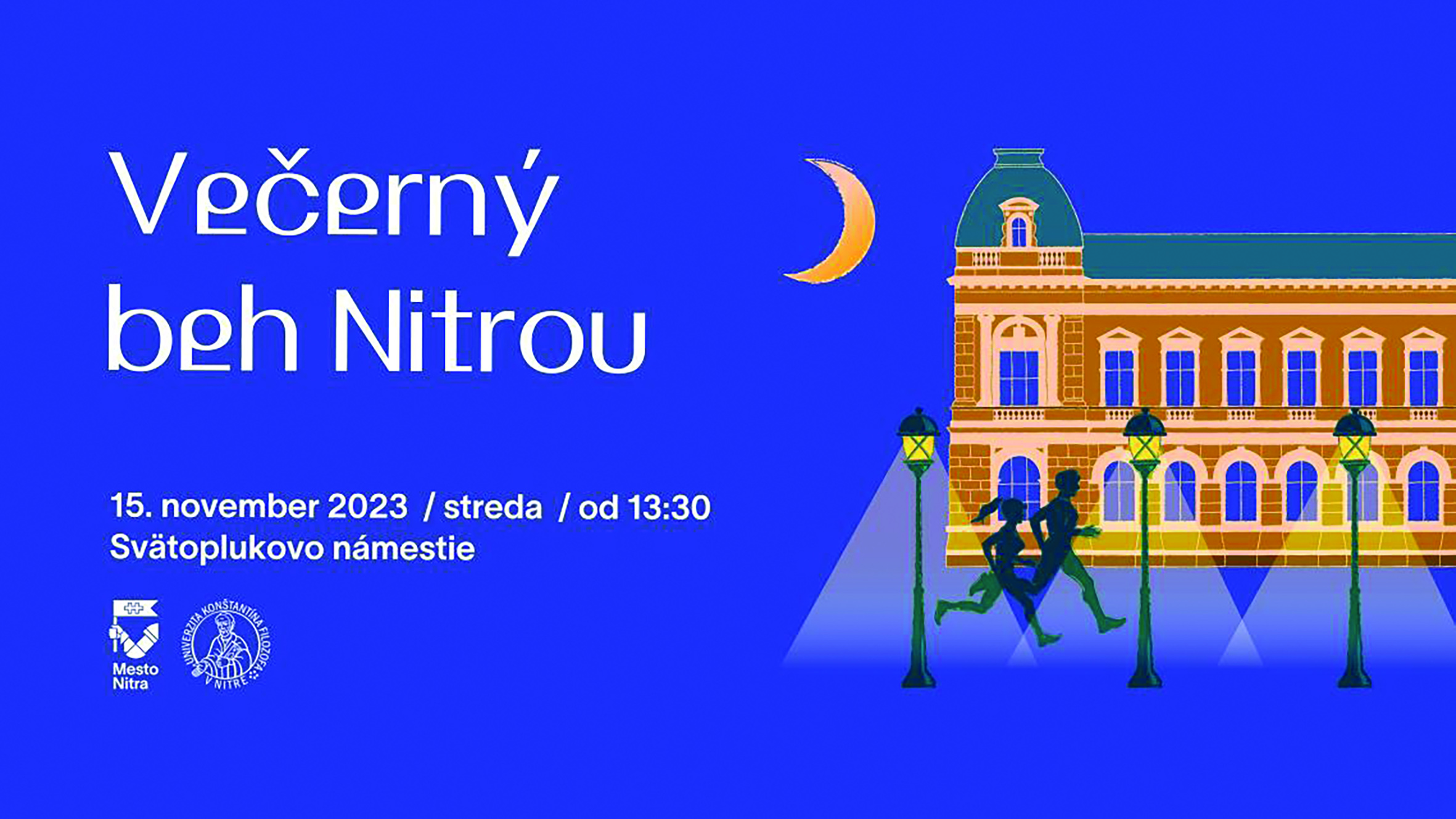 Večerný beh Nitrou 2023