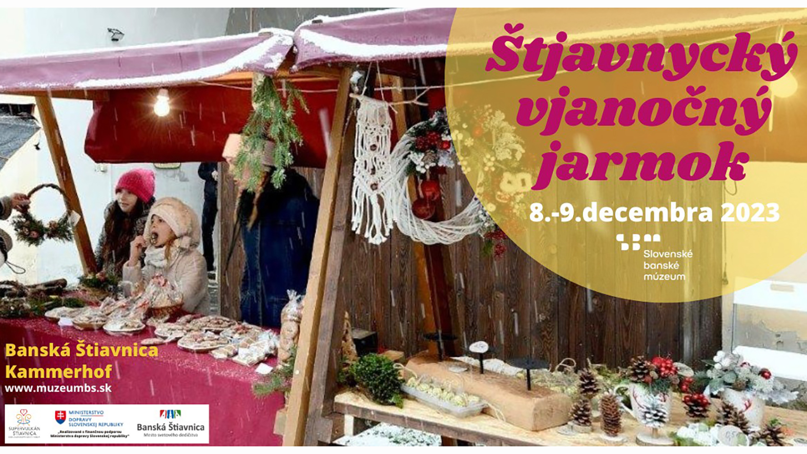 V Kammerhofe sa začal 18. ročník Štjavnyckého vjanočného jarmoku