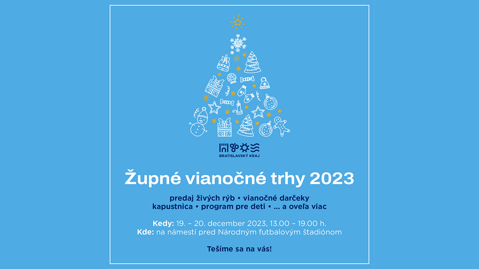 Župné vianočné trhy budú aj tento rok. Svoje brány otvoria 19. decembra