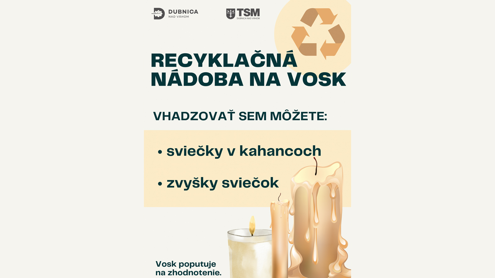 Dubnica je ekologická, vianočné stromčeky neskončia na skládke
