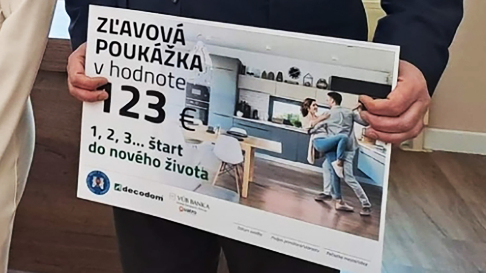Projekt 1 2 3 štart: prvá poukážka bola odovzdaná v Topoľčanoch 