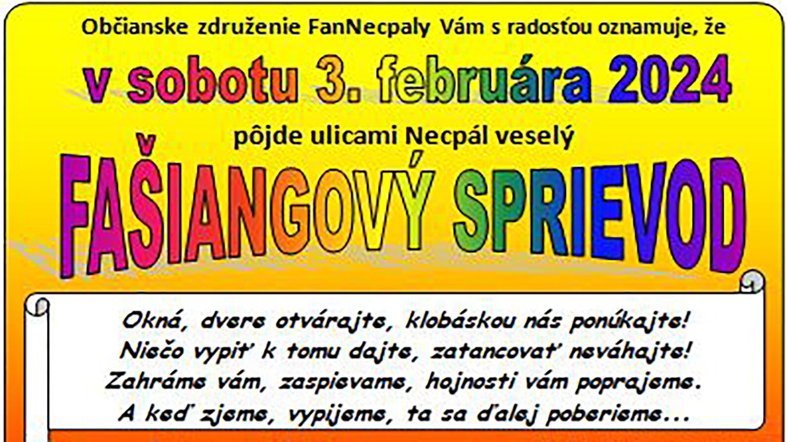 Fasiangy v Prievidzi