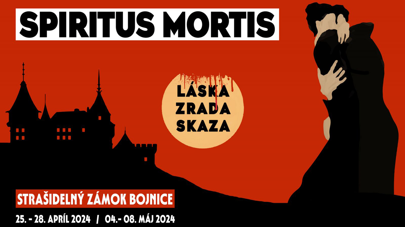 Bojnický zámok prinesie hororovo-romantickú šou Spiritus Mortis
