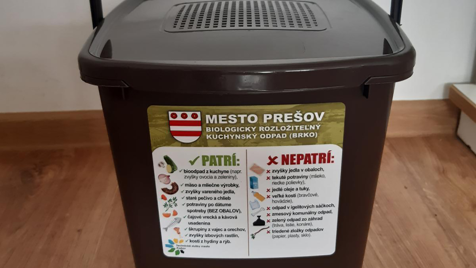 Prešov podporí zber kuchynského odpadu  