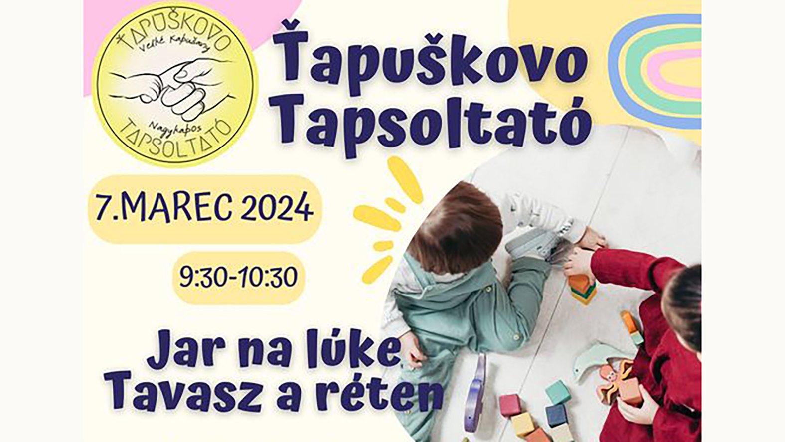 Vo Veľkých Kapušanoch pripravili priestor na aktivity pre deti a ich rodičov