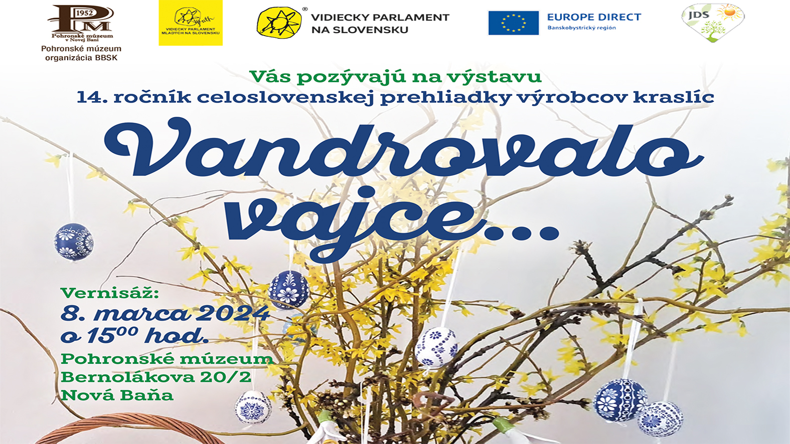 V múzeu otvoria výstavu ručne maľovaných vajíčok