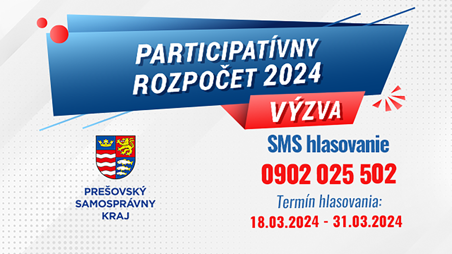 Hlasujte za projekty Participatívneho rozpočtu PSK