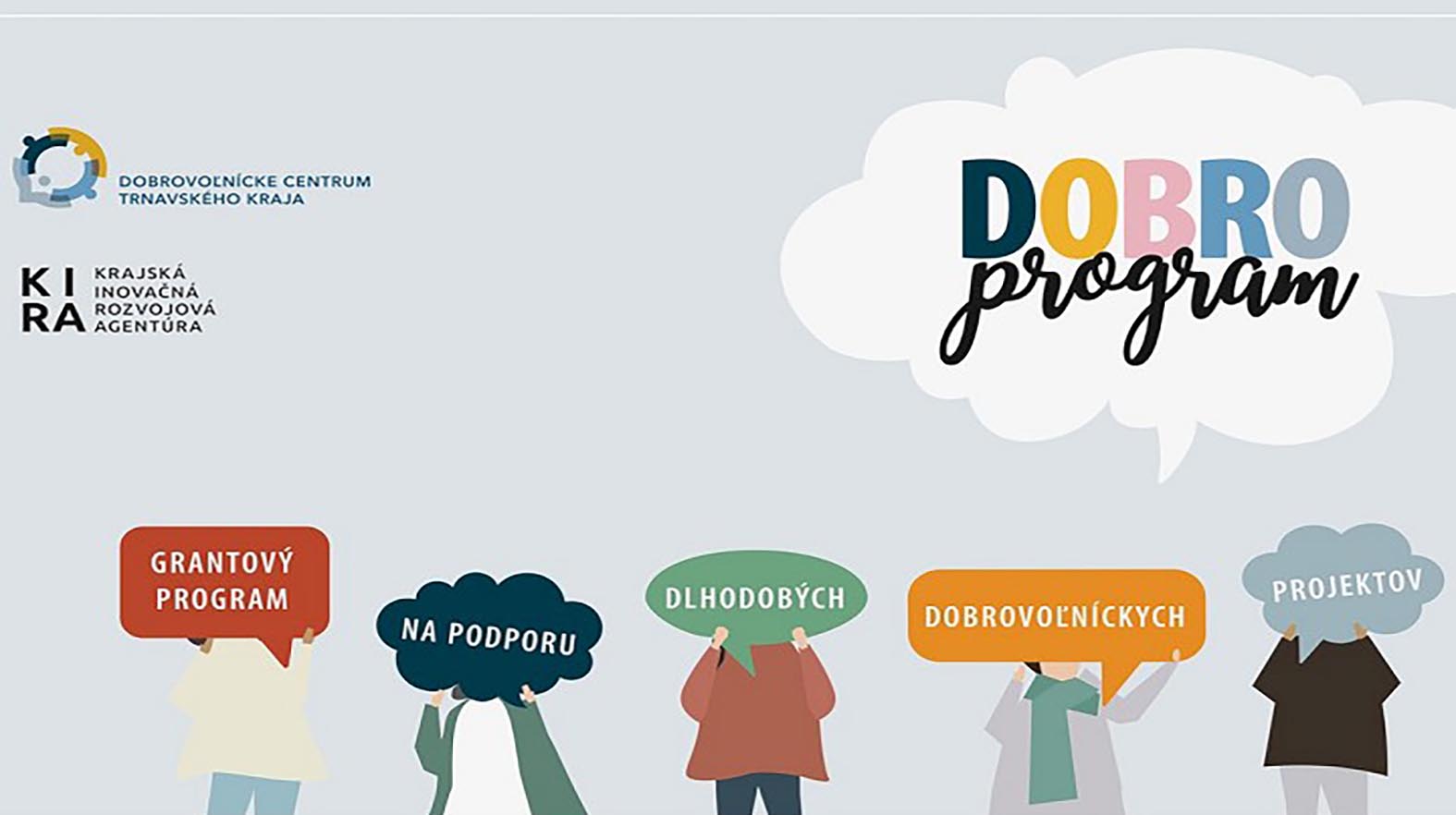 Dlhodobé dobrovoľnícke projekty môžu žiadať o grant DOBROprogramu