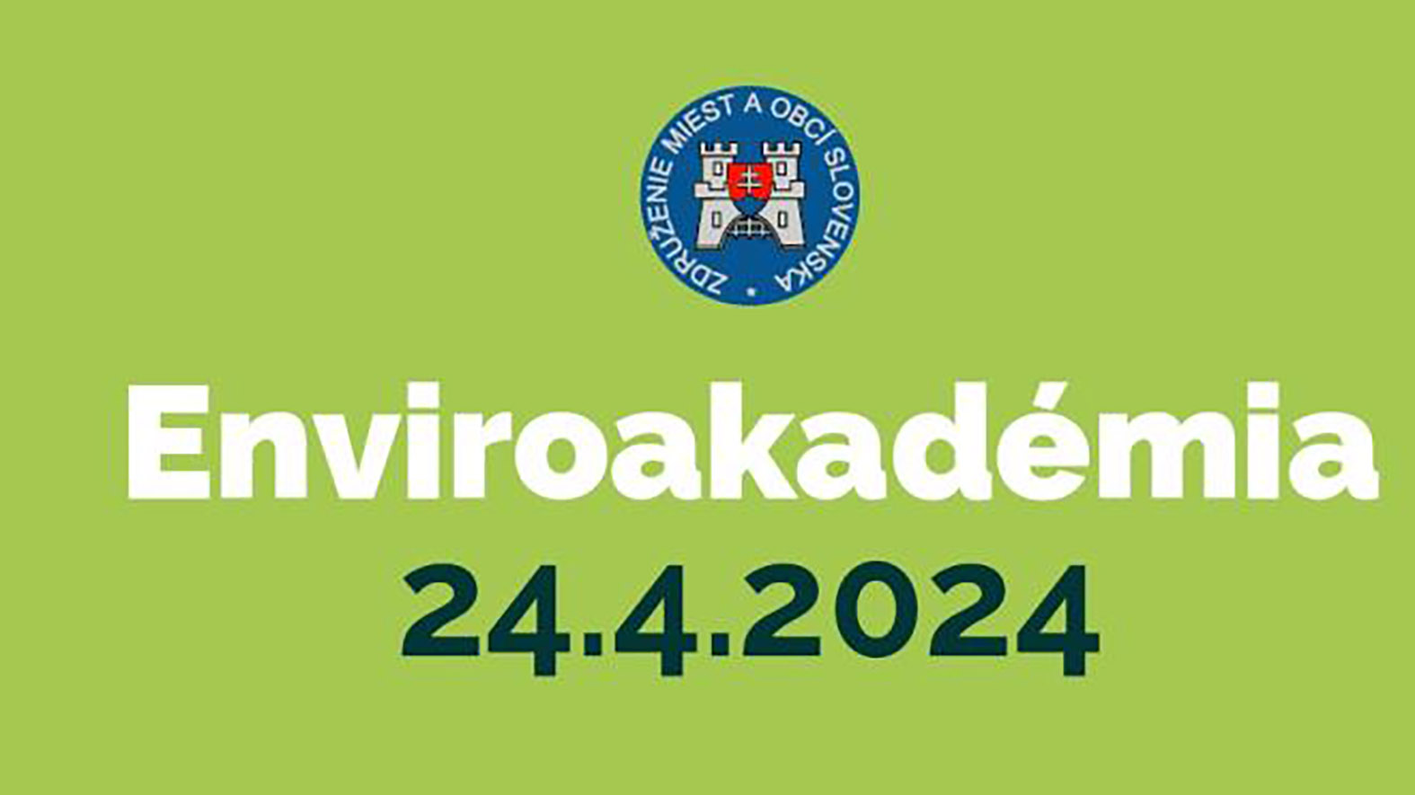 Združenie miest a obcí Slovenska pozýva na ďalší webinár Enviroakadémie