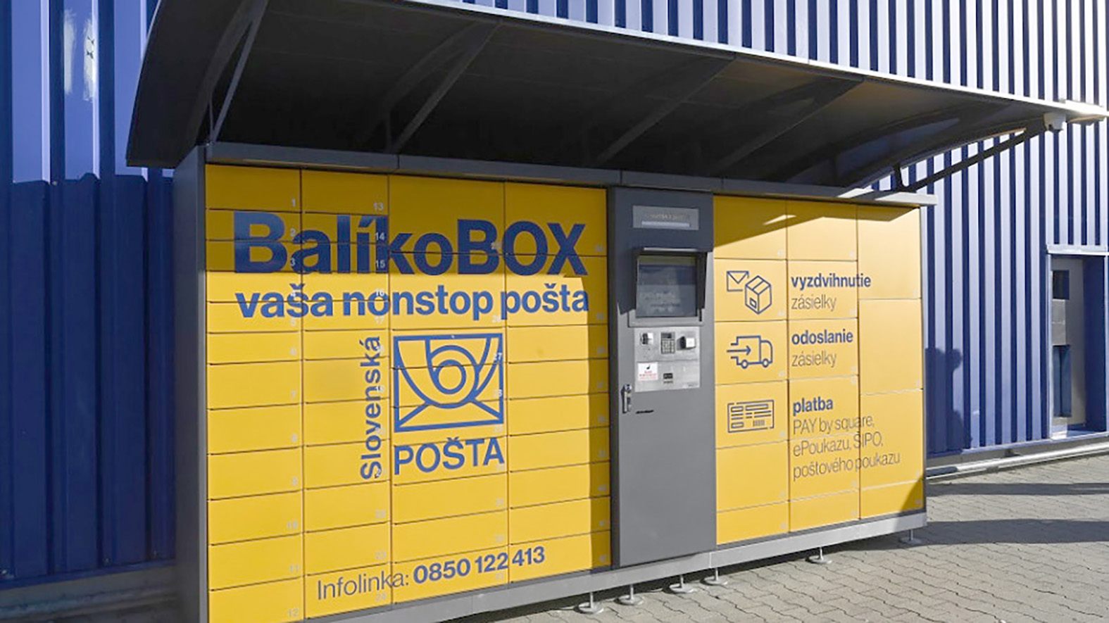 Slovenská pošta navýšila počet BalíkoBOXov na 230