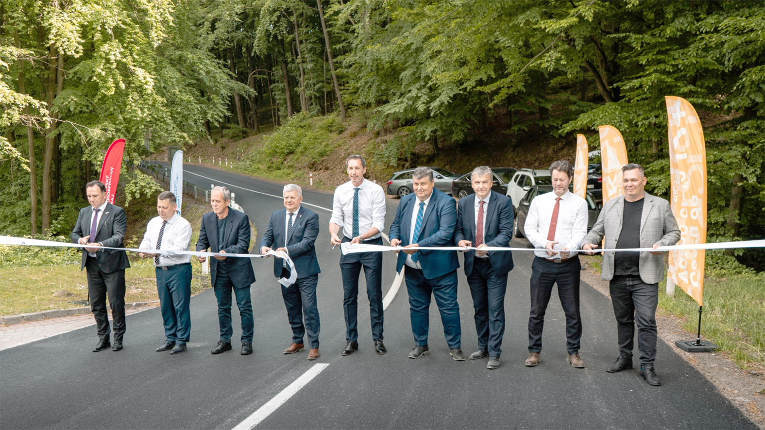 Ďalšie zmodernizované kilometre na ceste okolo Domaše