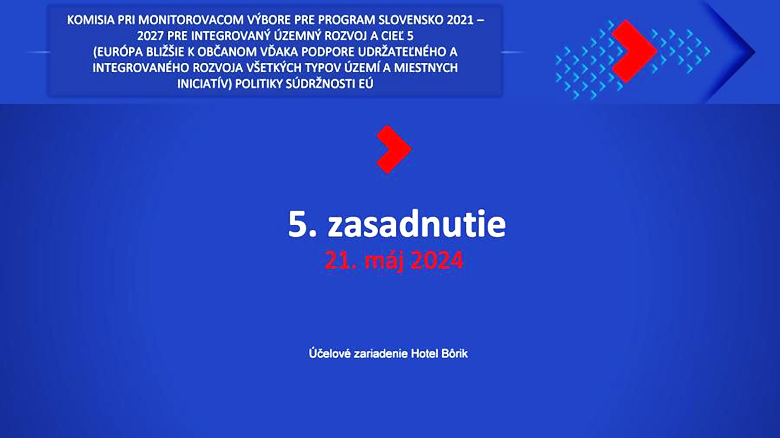 Integrovaný prístup pri čerpaní eurofondov sa rozbieha