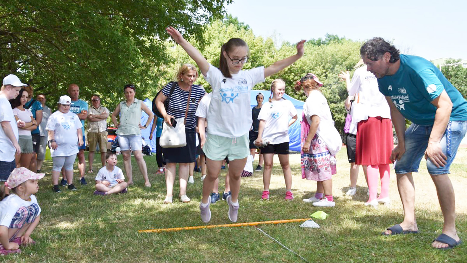 Na atletickom festivale súťažili deti s Downovým syndrómom