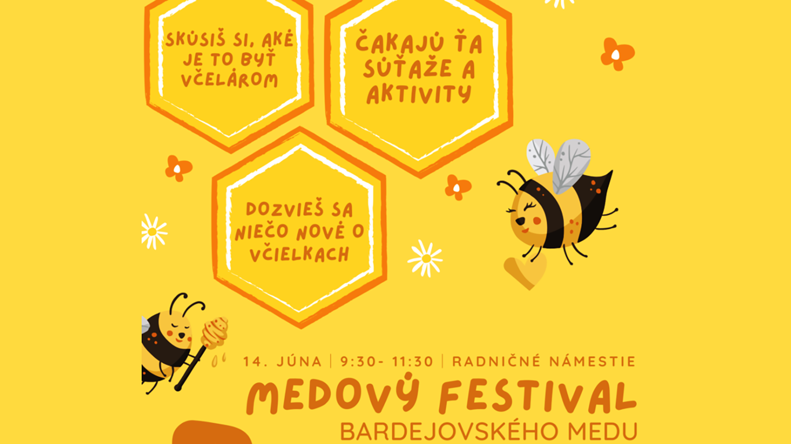 Medový festival v Bardejove ponúka okrem medu i hudobné vystúpenia