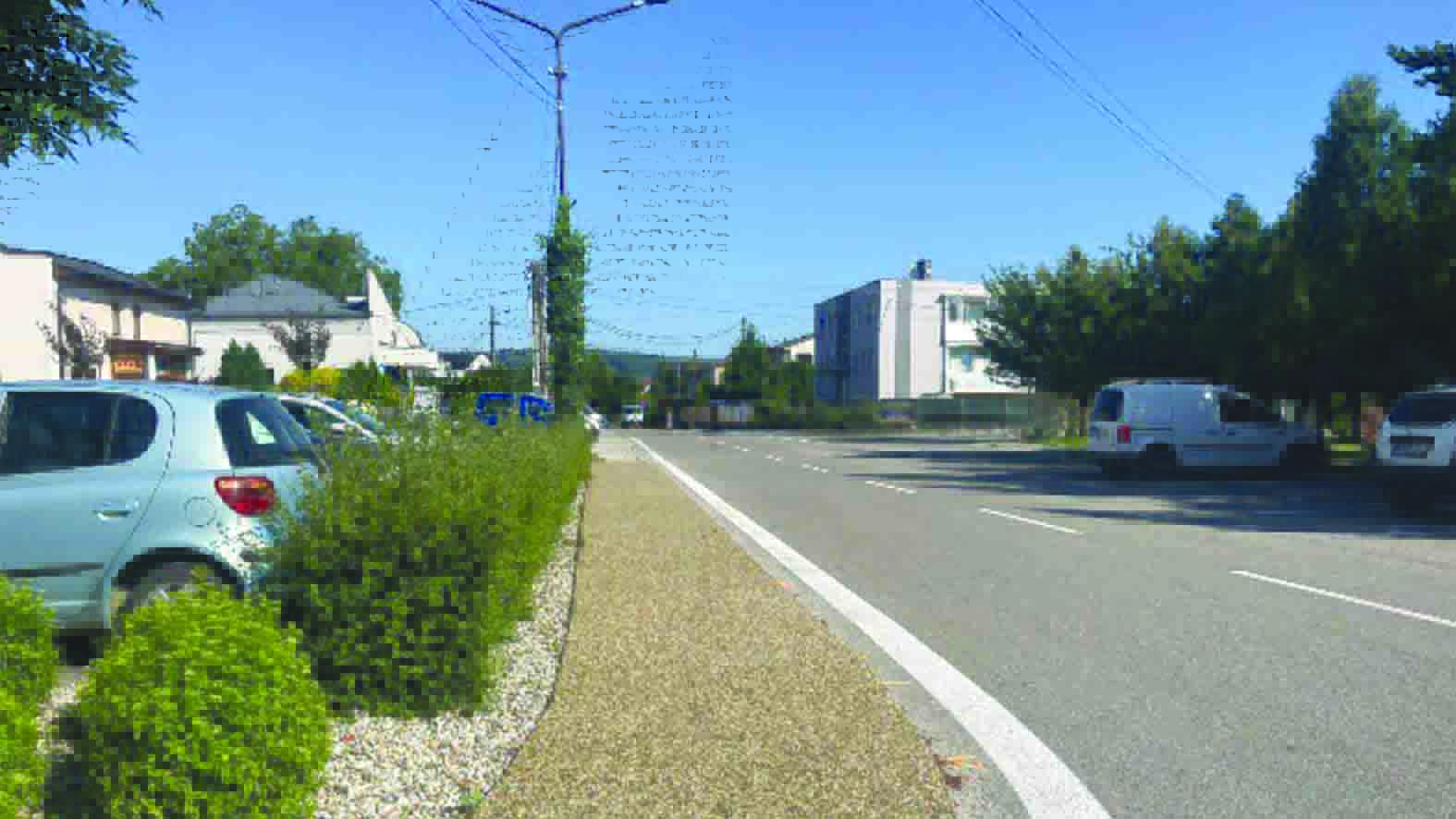 Obec opravila chodník z externých zdrojov