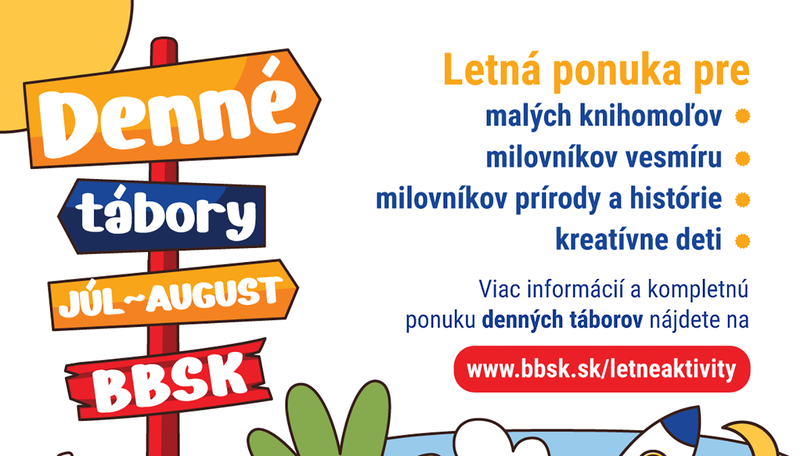 Na svoje si prídu nadšenci kníh, histórie, vesmíru či malí kreatívci