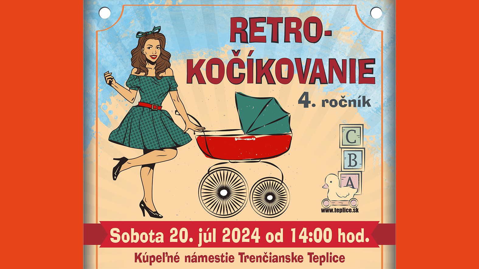 Historické a retro kočíky s retro-piknikom a výtvarníci v uliciach mesta