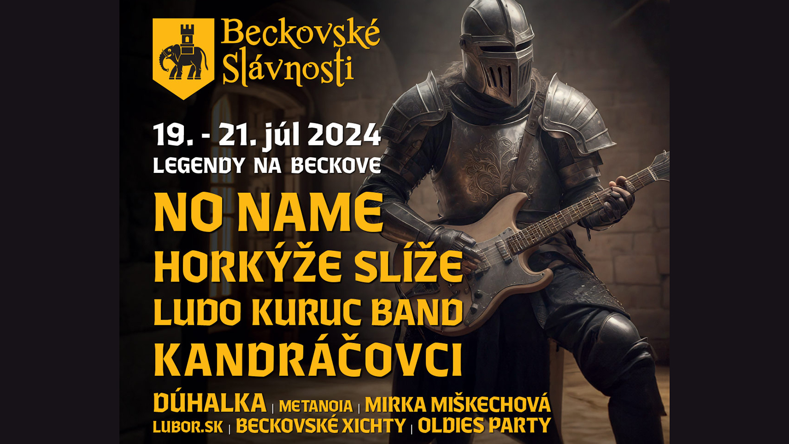 Beckovské slávnosti ponúknu víkend plný histórie a pestrý hudobný program
