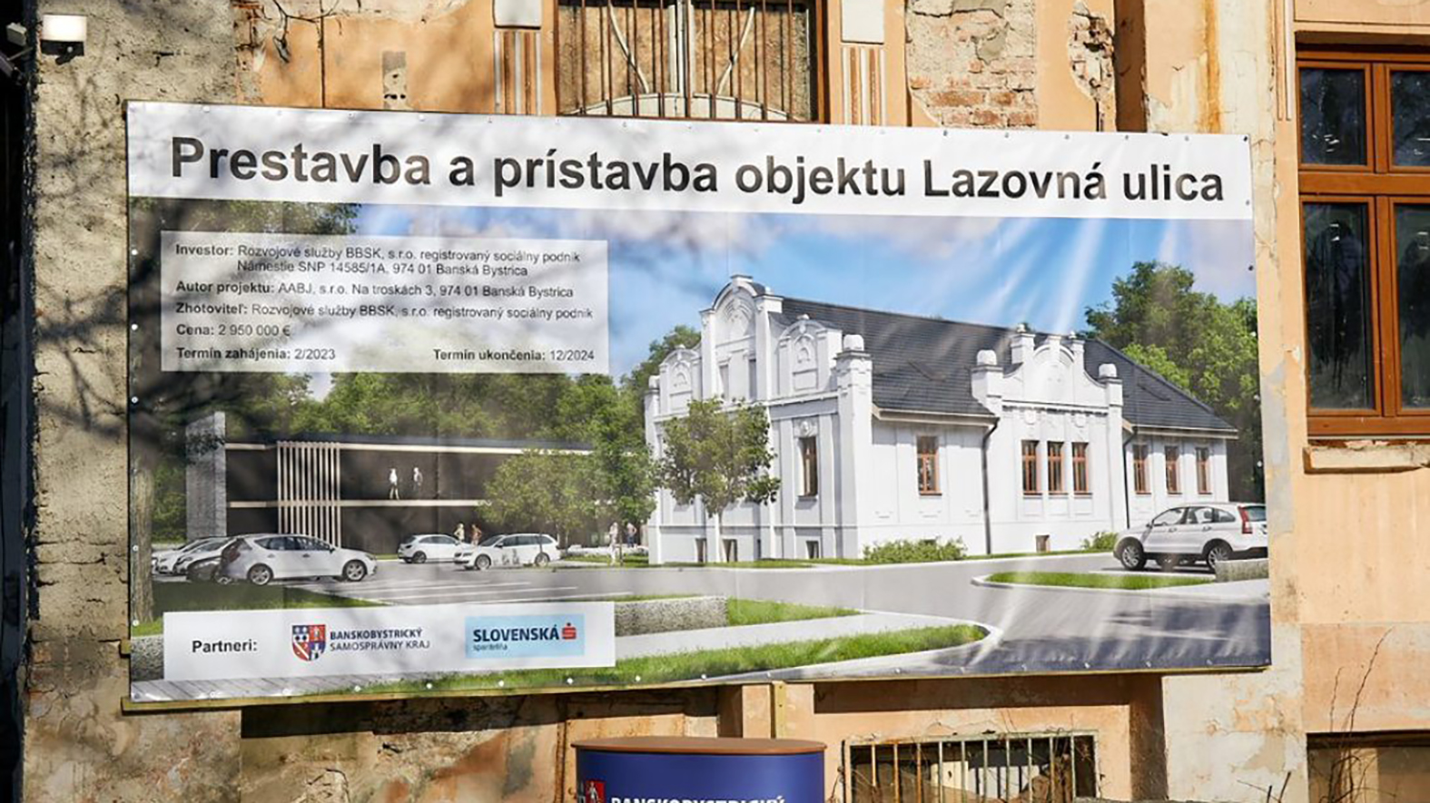  Rekonštrukcia „kaštielika“ na Lazovnej pokročila, hotovo by malo byť do konca r