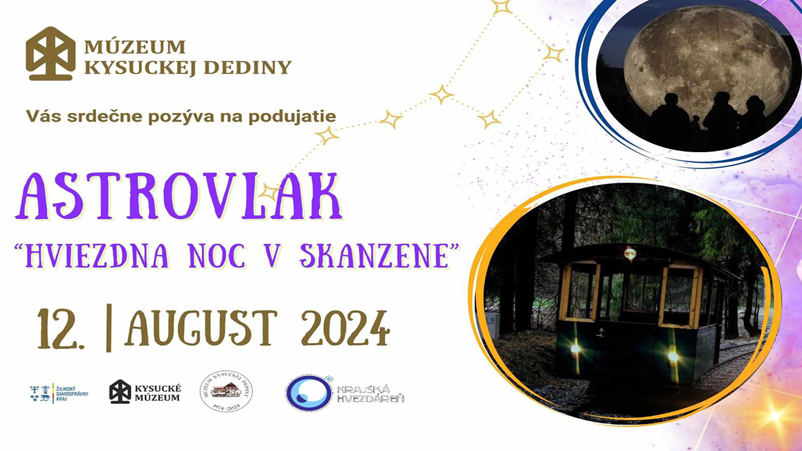 Múzeum kysuckej dediny pozýva na hviezdnu noc v skanzene
