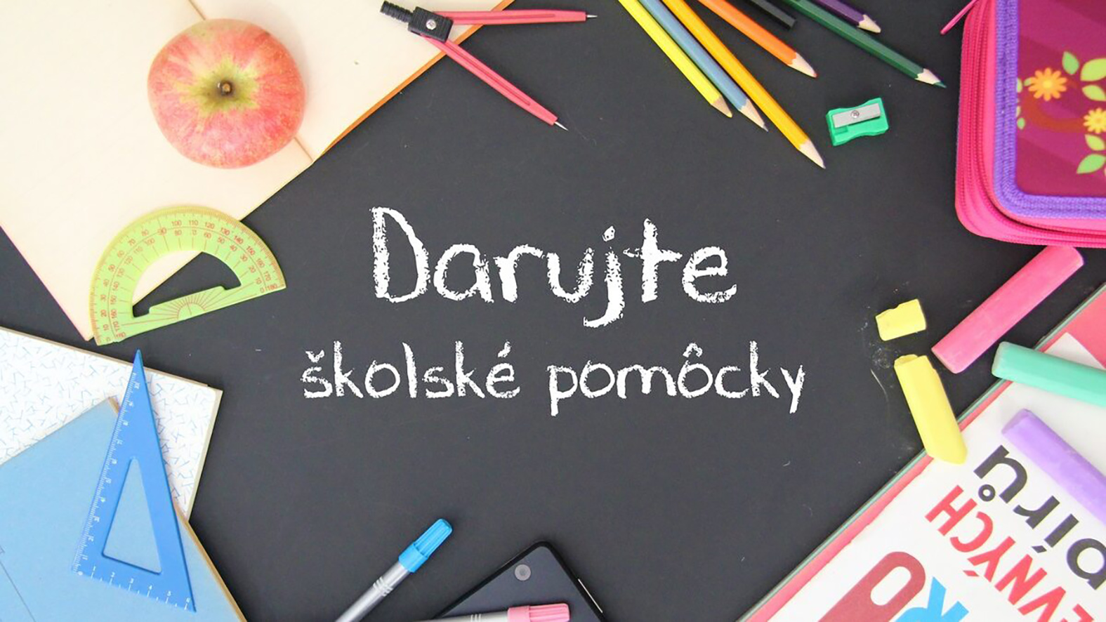SKCH spustila zbierku školských pomôcok a darovaciu výzvu