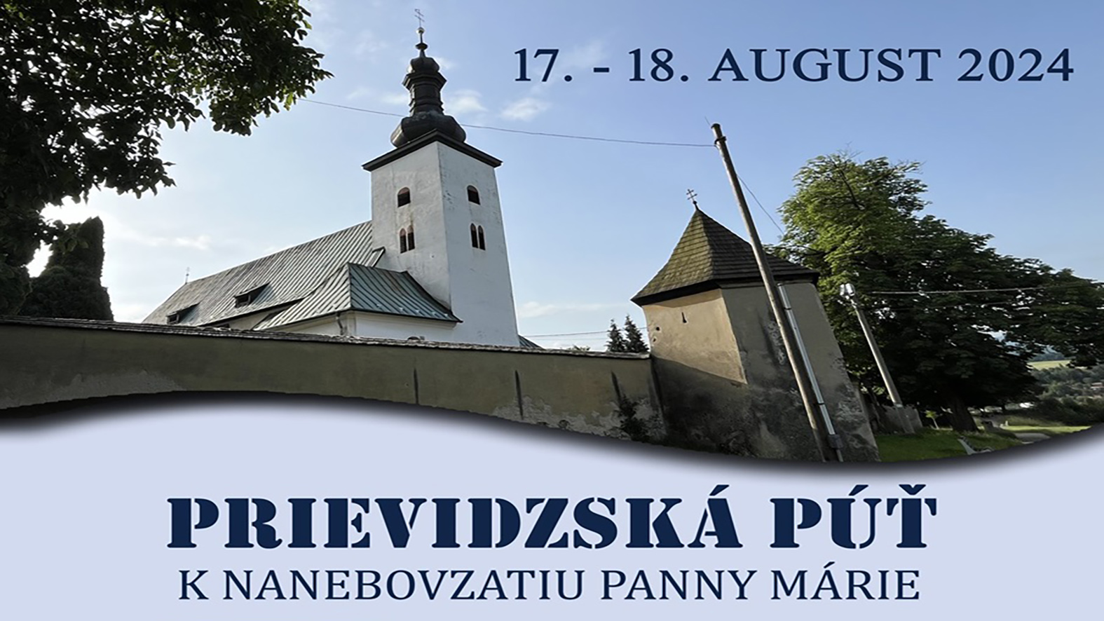 Veriaci si púťou v Prievidzi pripomenú Nanebovzatie Panny Márie