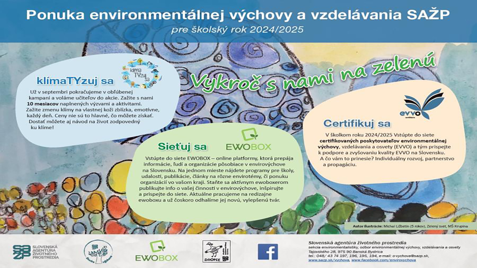 S novým školským rokom prichádza nová ponuka envirovýchovy 