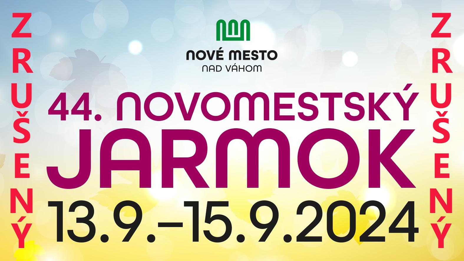 Radnica rozhodla o zrušení tradičného Novomestského jarmoku