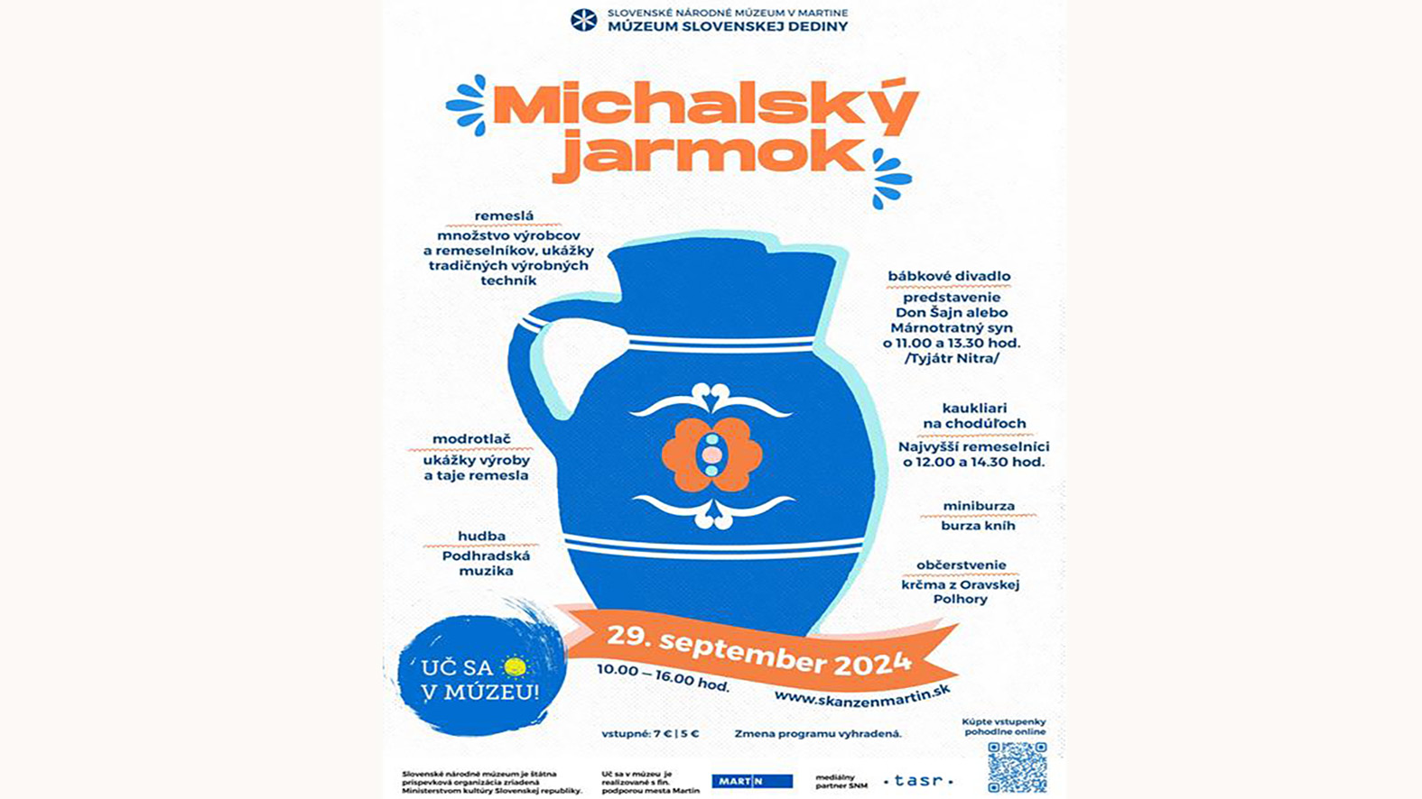 Na Michalskom jarmoku nebudú chýbať ľudoví výrobcovia ani bábkari