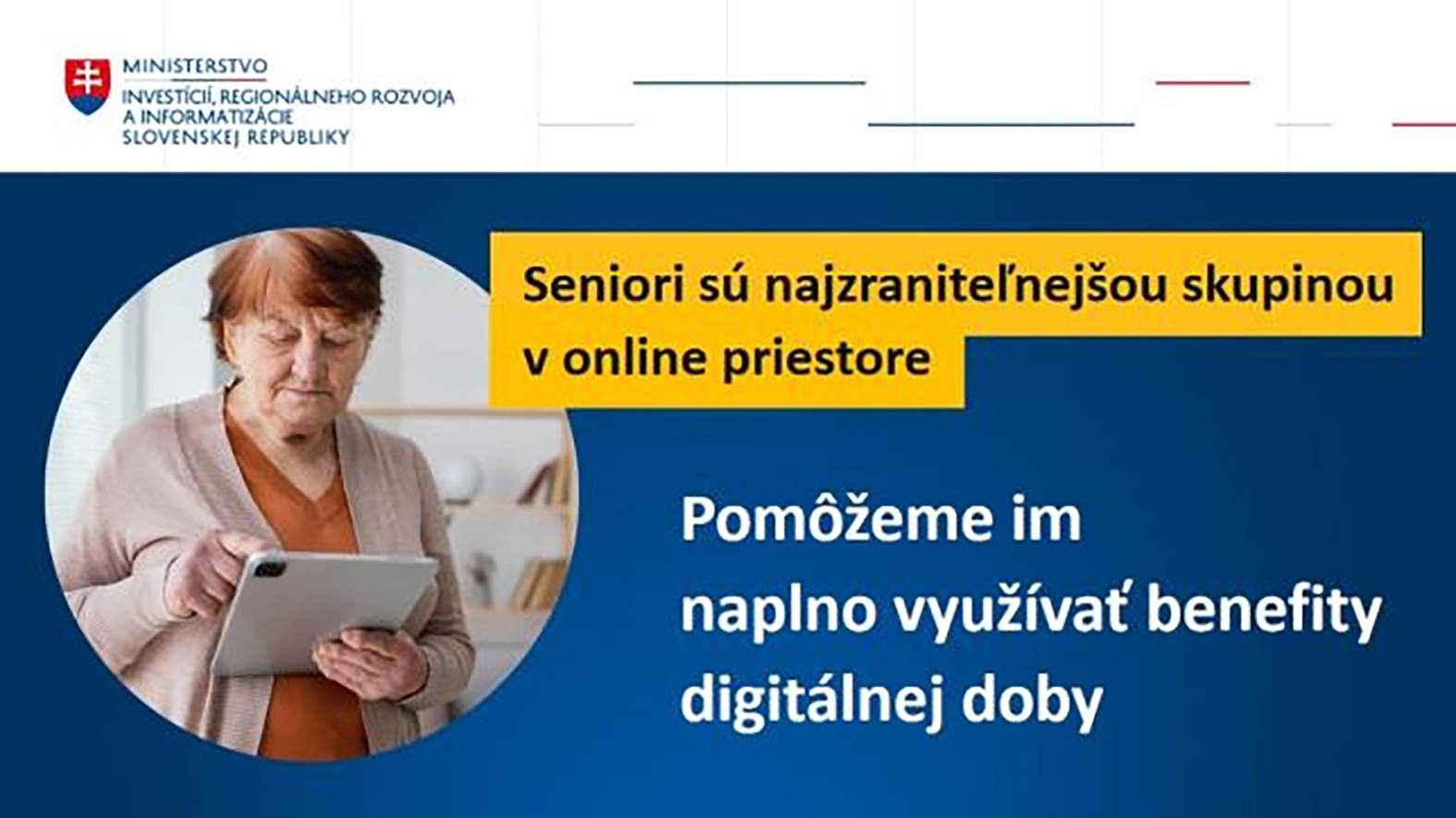Projekt Digitálni seniori: MIRRI prináša školenia a roadshow