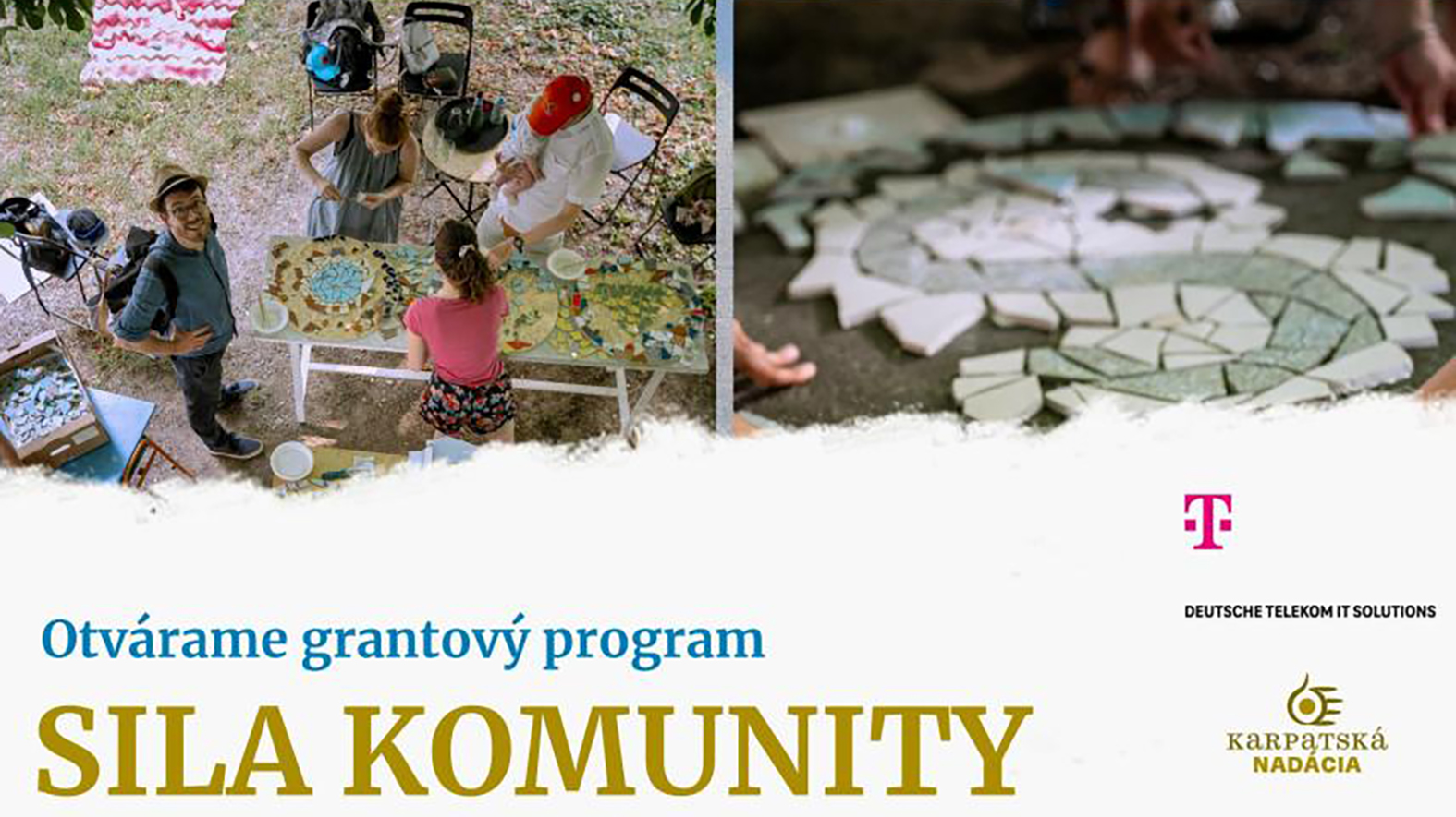 Grantový program Sila komunity 2024/25 podporí komunity na východnom Slovensku
