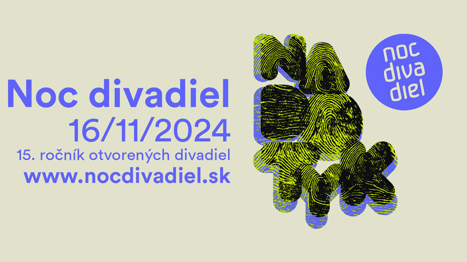 Noc divadiel s mottom Na dotyk bude v 29 mestách a obciach na Slovensku