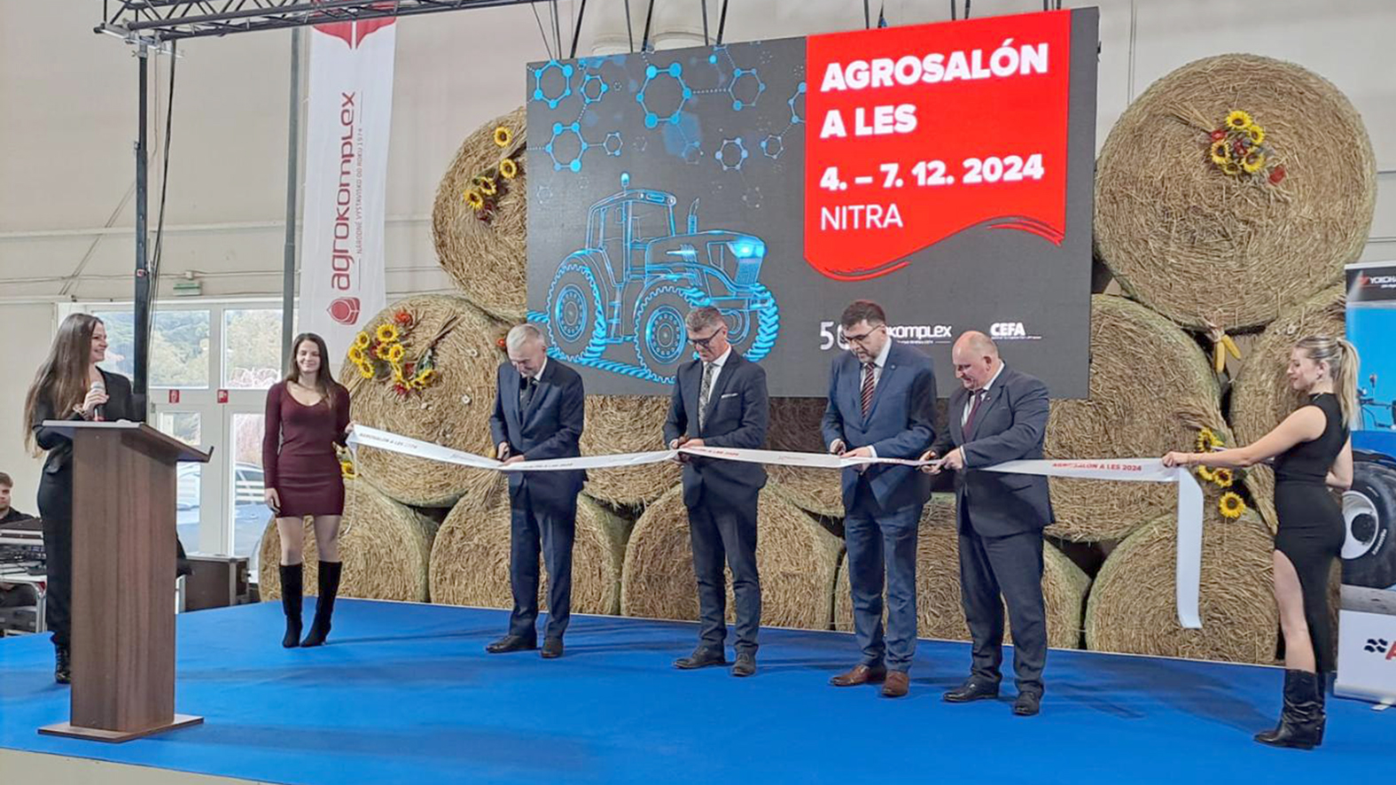 ZMOS na otvorení veľtrhu Agrosalón a Les