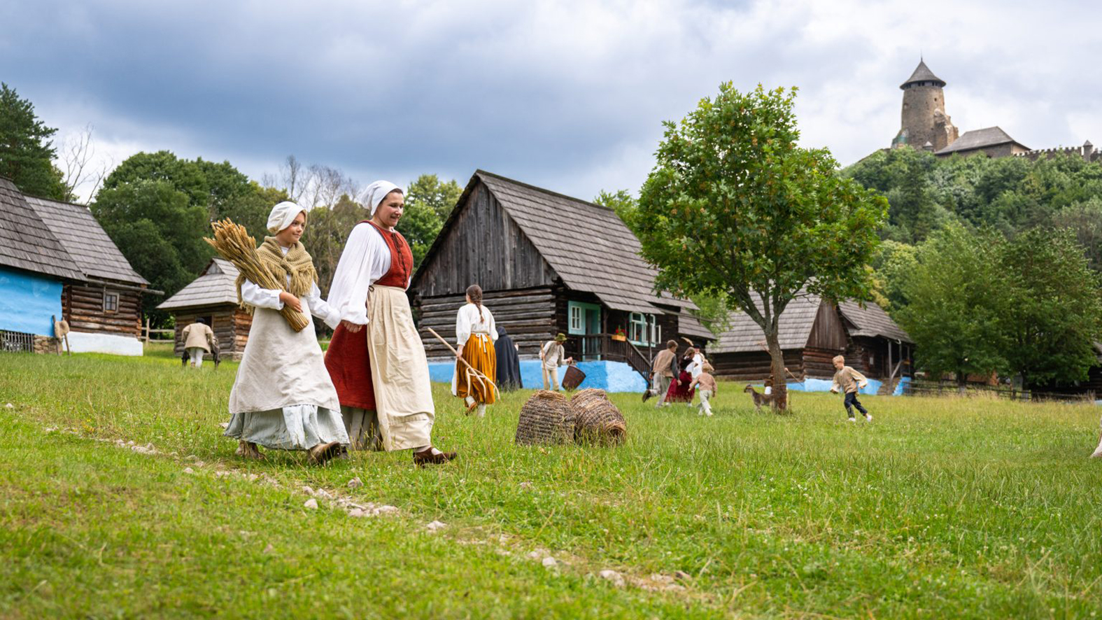 Hrad Ľubovňa sa stal kulisou rozprávky Čarovné jablko