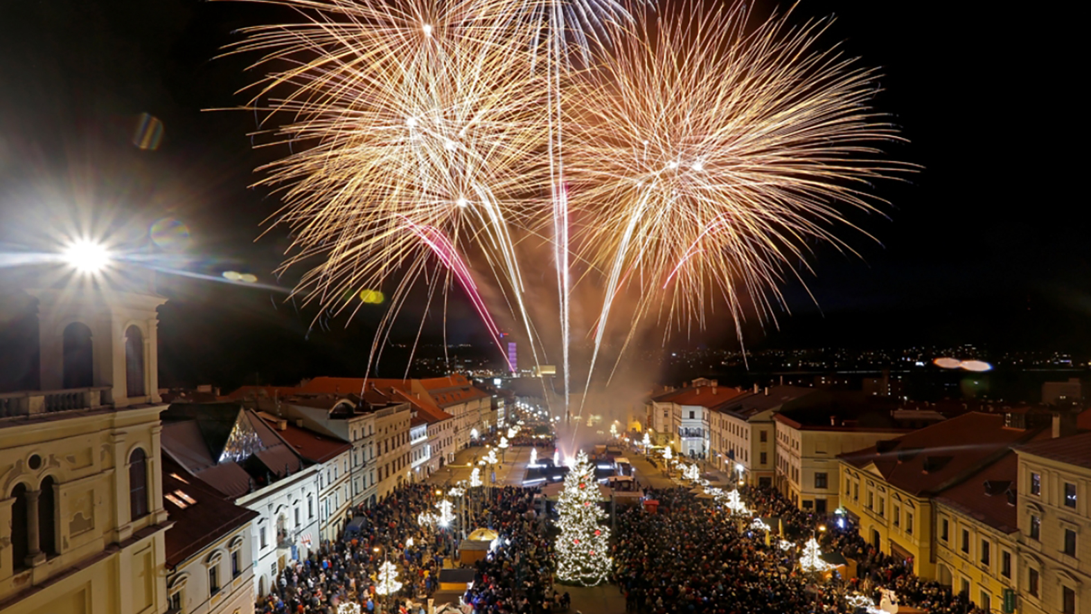 Banskobystričania oslávia príchod nového roka 2025 dvakrát, bude aj ohňostroj