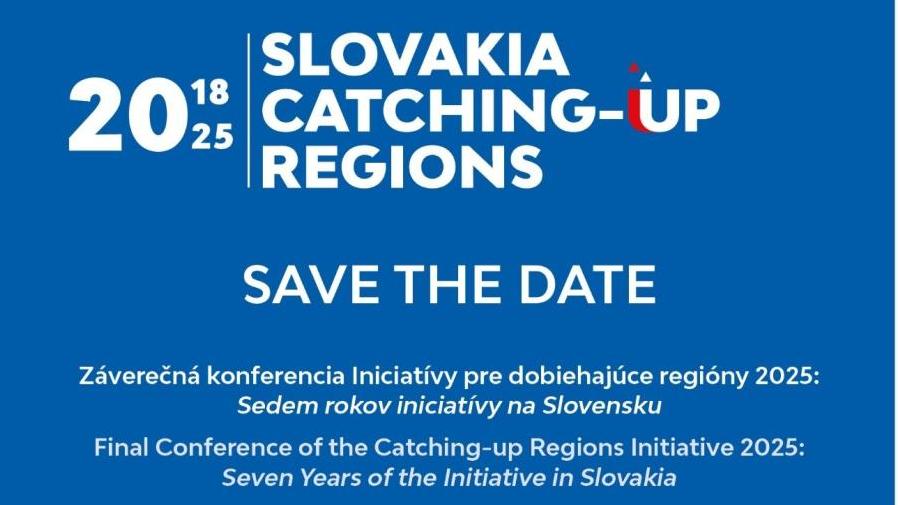 Záverečná konferencia Iniciatívy pre dobiehajúce regióny 2025